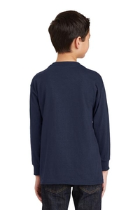 5400B - Gildan Youth Heavy Cotton 100% Cotton Long Sleeve T-Shirt