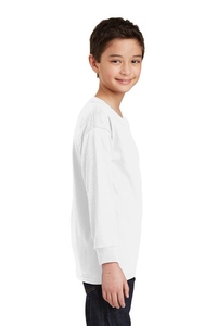 5400B - Gildan Youth Heavy Cotton 100% Cotton Long Sleeve T-Shirt