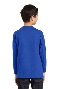 5400B - Gildan Youth Heavy Cotton 100% Cotton Long Sleeve T-Shirt