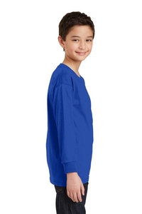 5400B - Gildan Youth Heavy Cotton 100% Cotton Long Sleeve T-Shirt