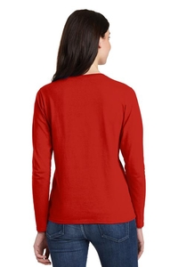 5400L - Gildan Ladies Heavy Cotton 100% Cotton Long Sleeve T-Shirt