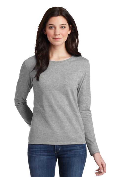 5400L - Gildan Ladies Heavy Cotton 100% Cotton Long Sleeve T-Shirt