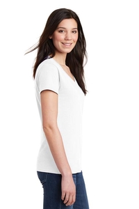 5V00L - Gildan Ladies Heavy Cotton 100% Cotton V-Neck T-Shirt