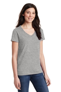 5V00L - Gildan Ladies Heavy Cotton 100% Cotton V-Neck T-Shirt