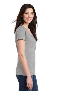 5V00L - Gildan Ladies Heavy Cotton 100% Cotton V-Neck T-Shirt