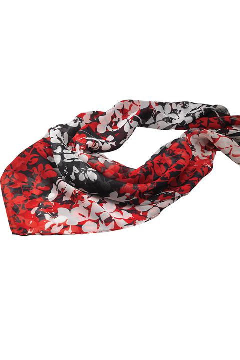 SC51 - EDWARDS FLORAL CHIFFON SCARF