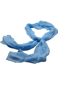 SC56 - EDWARDS SOLID CRINKLE CHIFFON SCARF