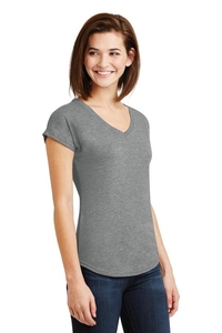 6750VL - Anvil Ladies Tri-Blend V-Neck Tee