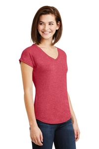 6750VL - Anvil Ladies Tri-Blend V-Neck Tee