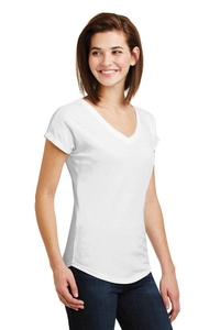 6750VL - Anvil Ladies Tri-Blend V-Neck Tee