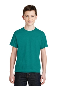 8000B - Gildan - Youth DryBlend 50 Cotton/50 Poly T-Shirt.  8000B