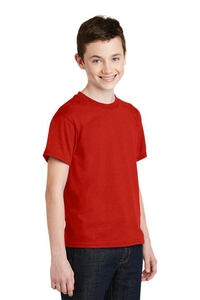 8000B - Gildan - Youth DryBlend 50 Cotton/50 Poly T-Shirt.  8000B