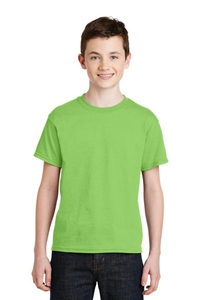 8000B - Gildan - Youth DryBlend 50 Cotton/50 Poly T-Shirt.  8000B