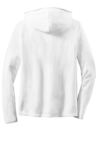 887L - Anvil Ladies 100% Combed Ring Spun Cotton Long Sleeve Hooded T-Shirt