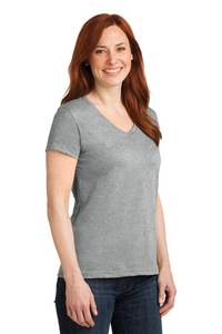 88VL - Anvil Ladies 100% Combed Ring Spun Cotton V-Neck T-Shirt