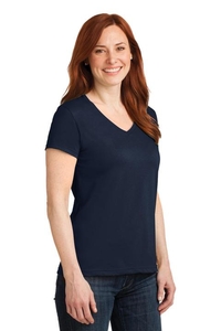 88VL - Anvil Ladies 100% Combed Ring Spun Cotton V-Neck T-Shirt