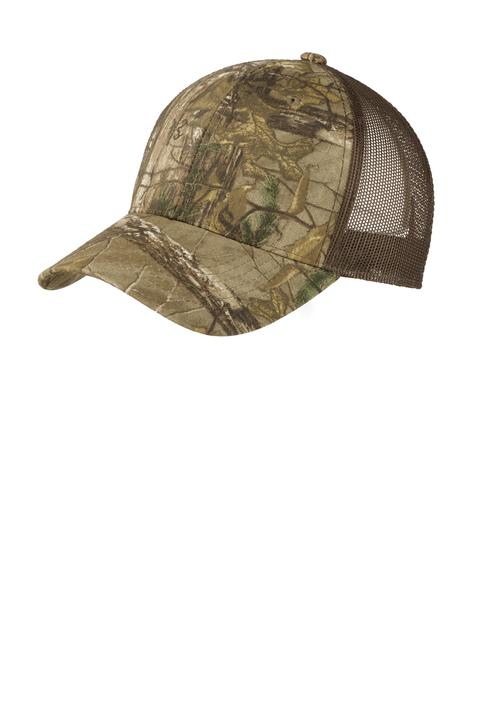 C930 - Port Authority Structured Camouflage Mesh Back Cap