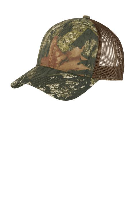 C930 - Port Authority Structured Camouflage Mesh Back Cap