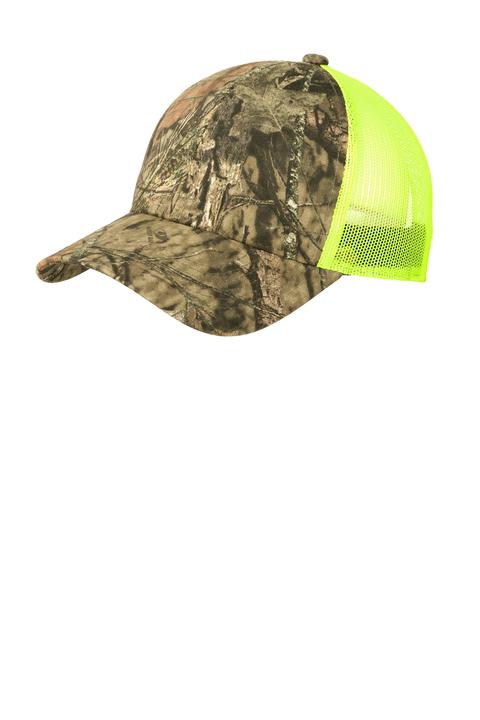 C930 - Port Authority Structured Camouflage Mesh Back Cap