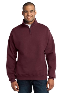 995M - Jerzees NuBlend 1/4 Zip Cadet Collar Sweatshirt