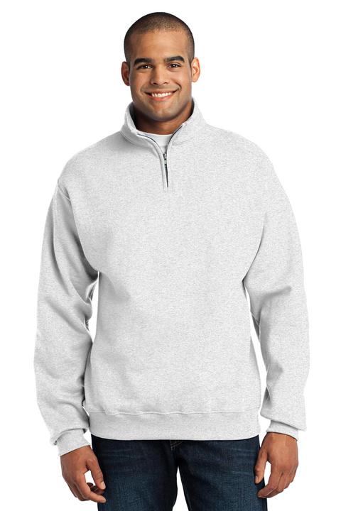 995M - Jerzees NuBlend 1/4 Zip Cadet Collar Sweatshirt