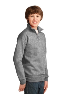 995Y - Jerzees Youth NuBlend 1/4 Zip Cadet Collar Sweatshirt