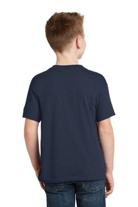 5370 - Hanes - Youth EcoSmart 50/50 Cotton/Poly T-Shirt.  5370