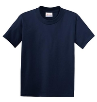 5370 - Hanes - Youth EcoSmart 50/50 Cotton/Poly T-Shirt.  5370