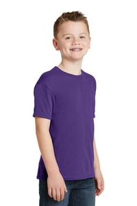 5370 - Hanes - Youth EcoSmart 50/50 Cotton/Poly T-Shirt.  5370