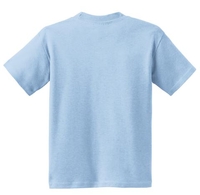 5370 - Hanes - Youth EcoSmart 50/50 Cotton/Poly T-Shirt.  5370