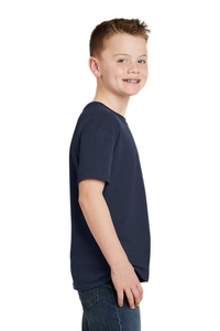 5370 - Hanes - Youth EcoSmart 50/50 Cotton/Poly T-Shirt.  5370