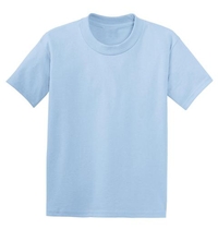 5370 - Hanes - Youth EcoSmart 50/50 Cotton/Poly T-Shirt.  5370