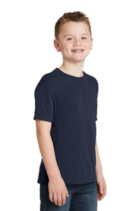 5370 - Hanes - Youth EcoSmart 50/50 Cotton/Poly T-Shirt.  5370