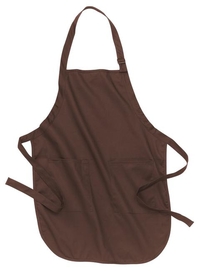 A500 - Port Authority Full-Length Apron with Pockets.  A500