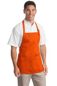 A510 - Port Authority Medium-Length Apron with Pouch Pockets.  A510