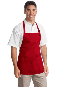 A510 - Port Authority Medium-Length Apron with Pouch Pockets.  A510