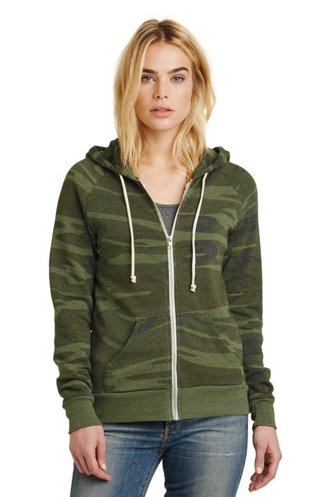 AA9573 - Alternative Adrian Eco Fleece Zip Hoodie