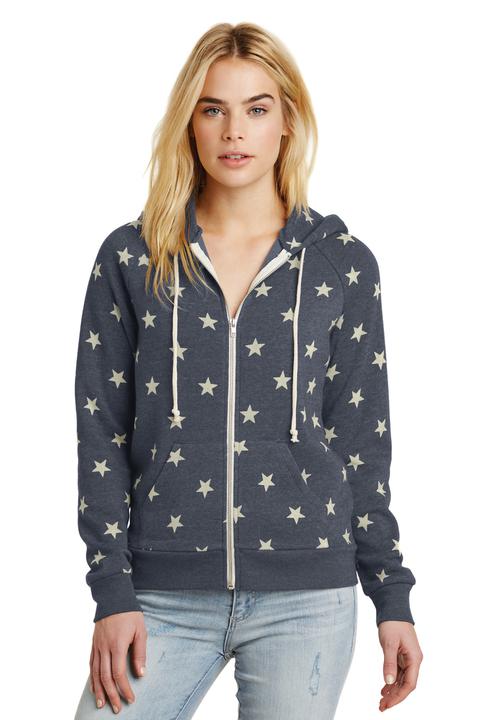 AA9573 - Alternative Adrian Eco Fleece Zip Hoodie