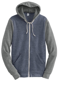 AA32023 - Alternative Colorblock Rocky Eco Fleece Zip Hoodie