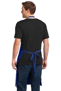 A700 - Port Authority Easy Care Extra Long Bib Apron with Stain Release