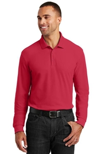 K100LS - Port Authority Long Sleeve Core Classic Pique Polo