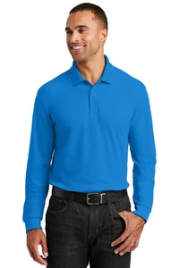 K100LS - Port Authority Long Sleeve Core Classic Pique Polo