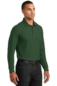 K100LS - Port Authority Long Sleeve Core Classic Pique Polo