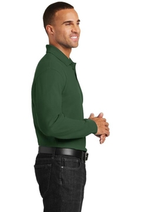 K100LS - Port Authority Long Sleeve Core Classic Pique Polo