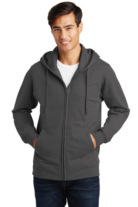 PC850ZH - Port & Company Fan Favorite Fleece Full Zip Hooded Sweatshirt