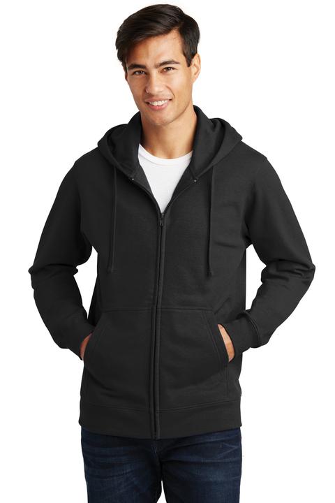 PC850ZH - Port & Company Fan Favorite Fleece Full Zip Hooded Sweatshirt