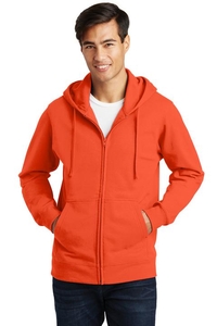 PC850ZH - Port & Company Fan Favorite Fleece Full Zip Hooded Sweatshirt