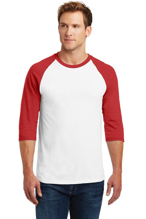 5700 - Gildan Heavy Cotton 3/4-Sleeve Raglan T-Shirt