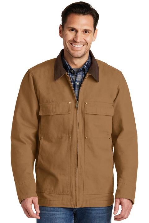 CSJ50 - CornerStone Washed Duck Cloth Chore Coat