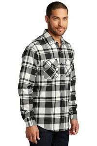 W668 - Port Authority Plaid Flannel Shirt